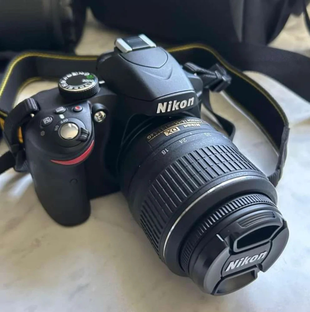 Nikon D3200 with accessories